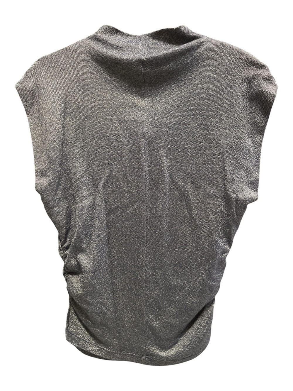 Michael Stars Metallic Blue/Silver Cowl Neck Tank - Picture 3 of 6